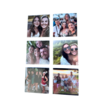 6 Custom Photo magnets 63.5*63.5